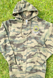 Camo RRC Logo Zip Up Sweatshirt