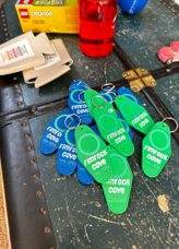 RRC Motel Key keychain