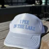 I pee in Lake Trucker Hat - Image 9