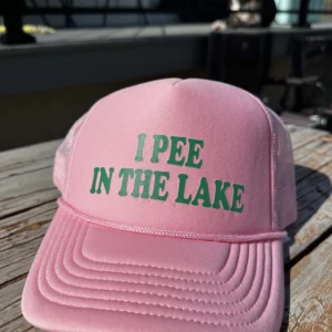 I pee in Lake Trucker Hat