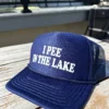 I pee in Lake Trucker Hat - Image 3
