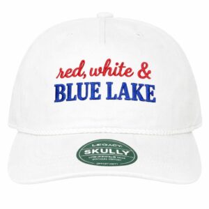 Red & White Lake Trout Hat